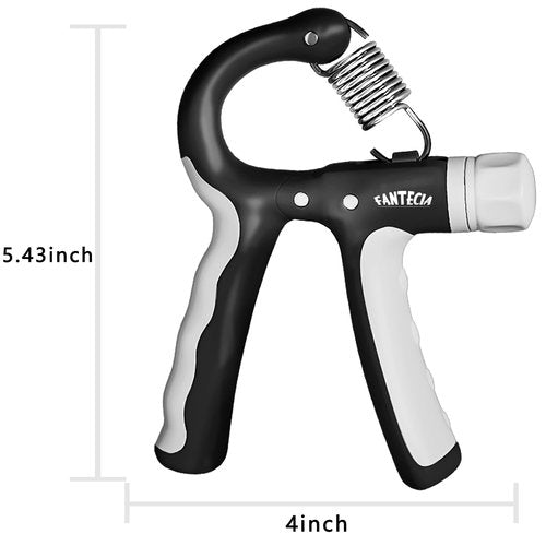 FANTECIA Hand Grip Strengthener for Kids and Youth, Adjustable Resistance Hand Gripper 11-45Lbs (2 Pack), Hand Grips for Strength Training, Stress Relief Grip