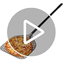 12 x 15 Inch Rectangular Aluminum Pizza Peel - 47 Inch Overall with Long Handle