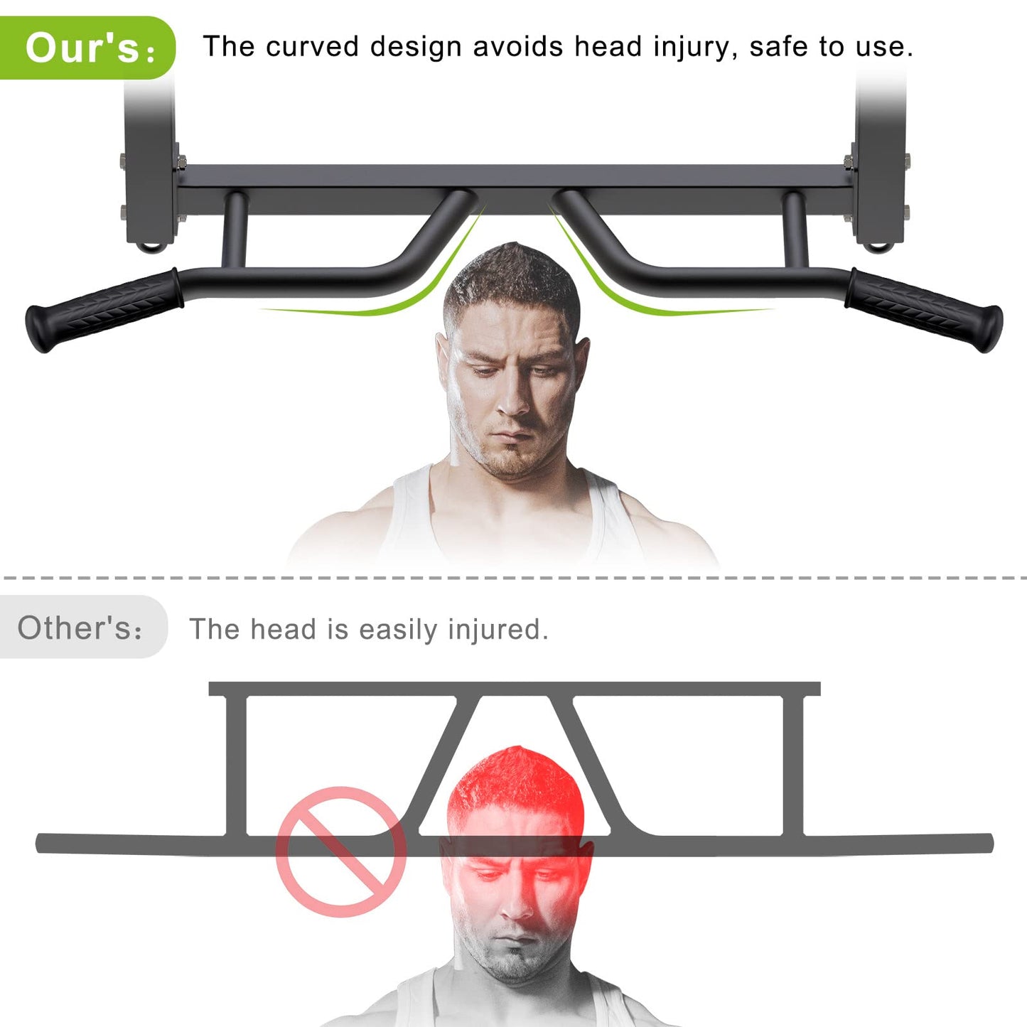 Kipika Pull Up Bands & Dip Belt with Weight Plate Holder - Durable, Adjustable Home Gym Equipment