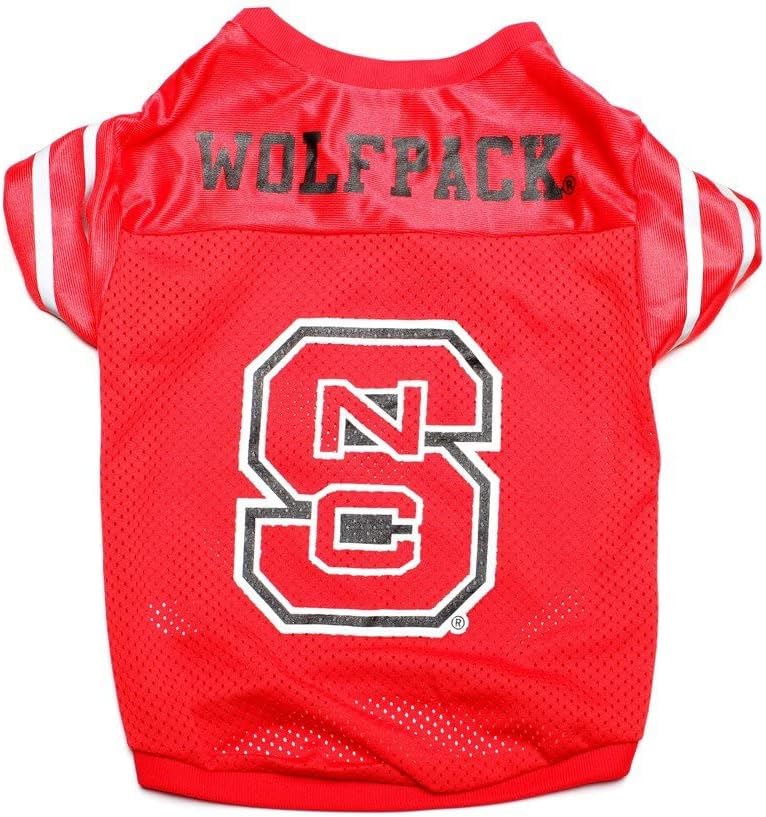 NCAA NC State Wolfpack Collegiate Pet Jersey, Small