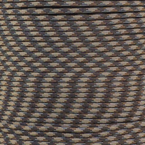 Paracord Spool Tool with 50 Feet of 550 7 Inner Strand Parachute Cord