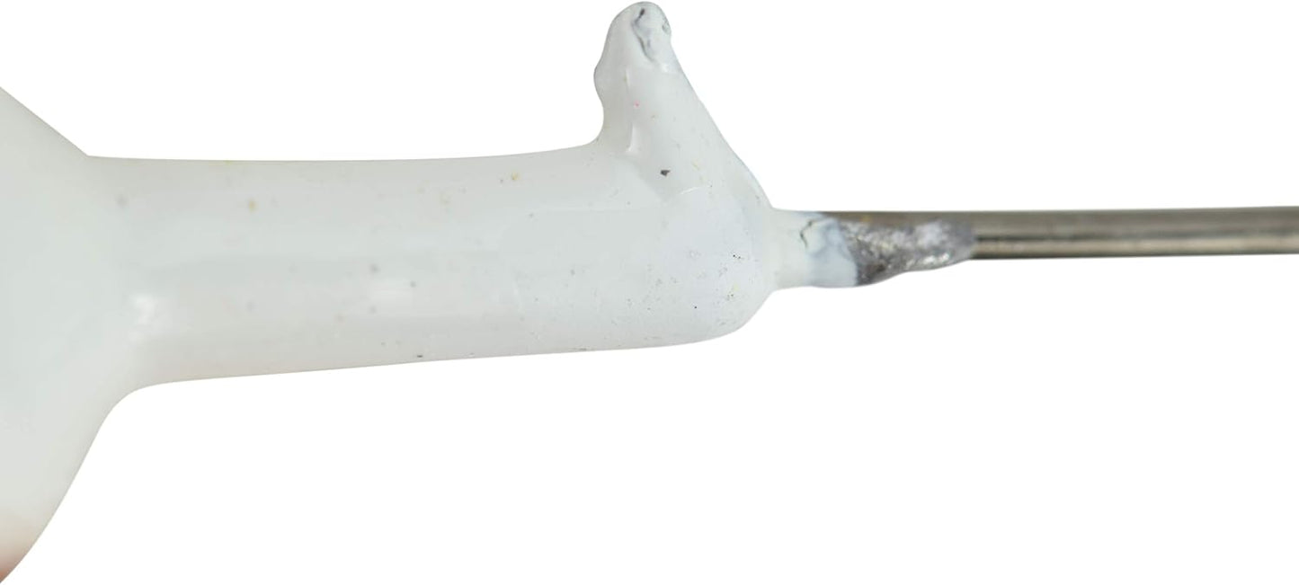 1/4-1oz White Ball Jig Heads - 10 Pack - 5 Sizes to Choose from