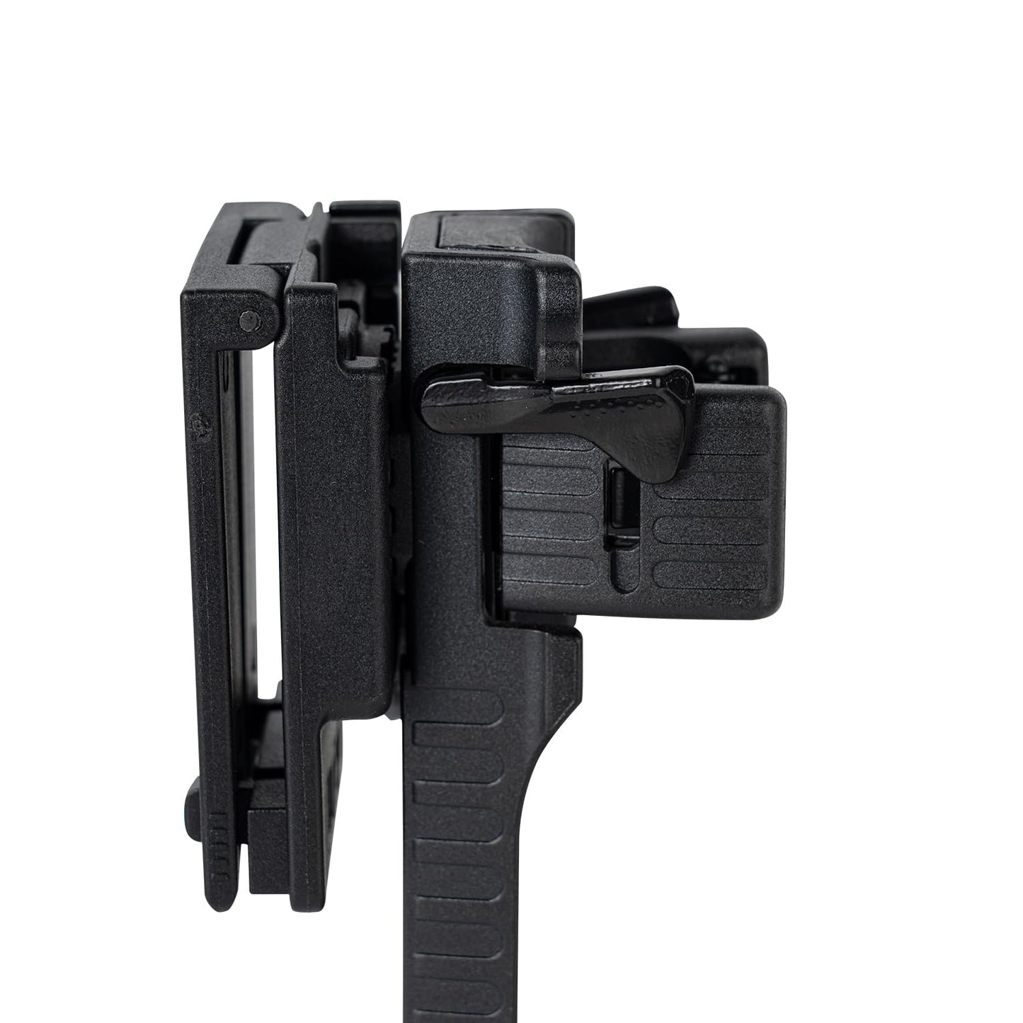 TACNEX Quick Release Baton Holder w/Duty Belt Clip Rotatable Police Baton Holster 16"-21"-26" Telescopic Baton Carrier ASP Baton Carry Case Expandable Baton Flashlight Support Stand for LE Security