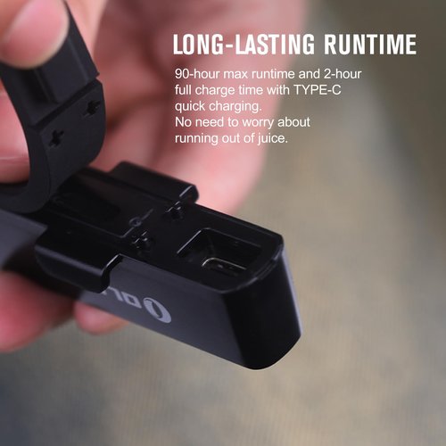 OLIGHT Seemee 30 C Bike 30 Lumens Taillight 230 Degree Visibility Bundle with RN 400 LED Bicycle Lights