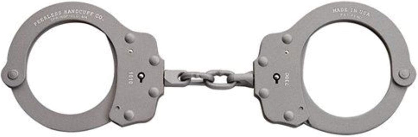 Gray 730CS Superlite Chain Link Handcuffs - Lightweight & Durable Security Gear