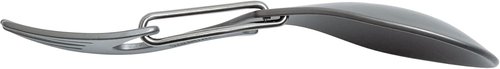 Kershaw Ration Multi Tool Spork, Stainless Steel Spoon, Fork, Carabiner and Bottle Opener, Regular and XL Sizes
