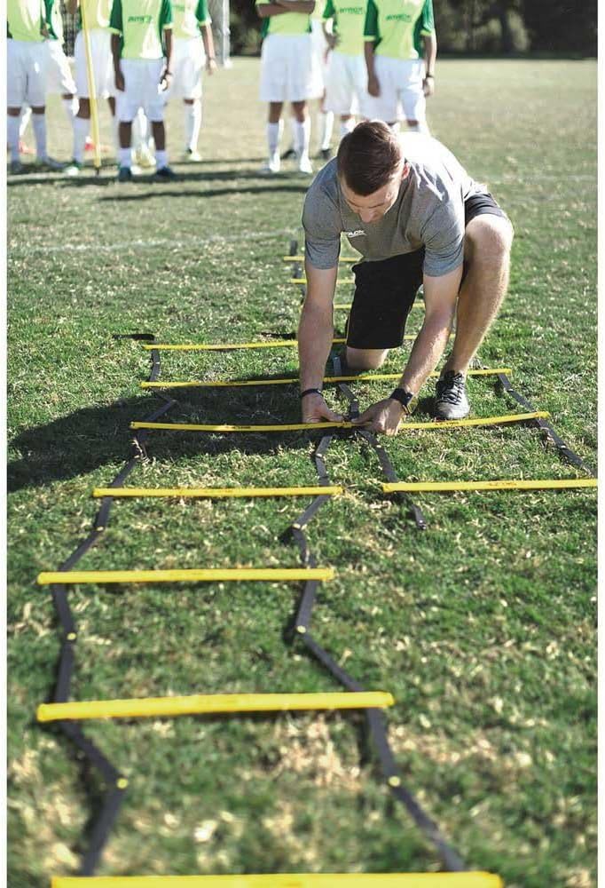 SKLZ Speed and Agility Ladder - Training Equipment for Athletes - Improve Coordination, Footwork, and Quickness - Ideal for Soccer, Football, and Fitness Workouts