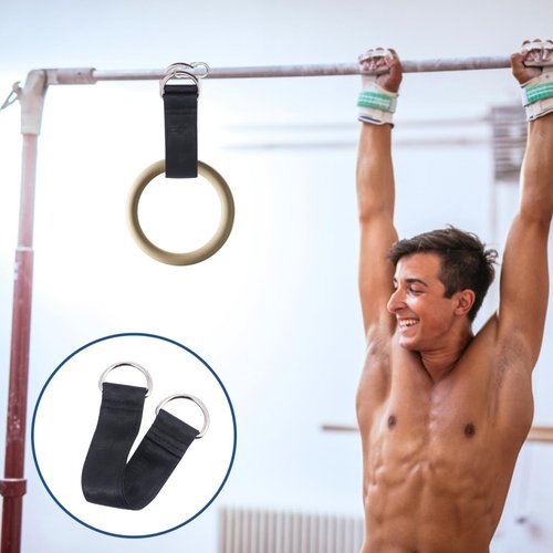 BESPORTBLE Heavy Duty Hanging Strap: 4Pcs Fitness Hanging Straps, Tree Swing Straps, Exercise Hammocks Swing Short Extension Belt