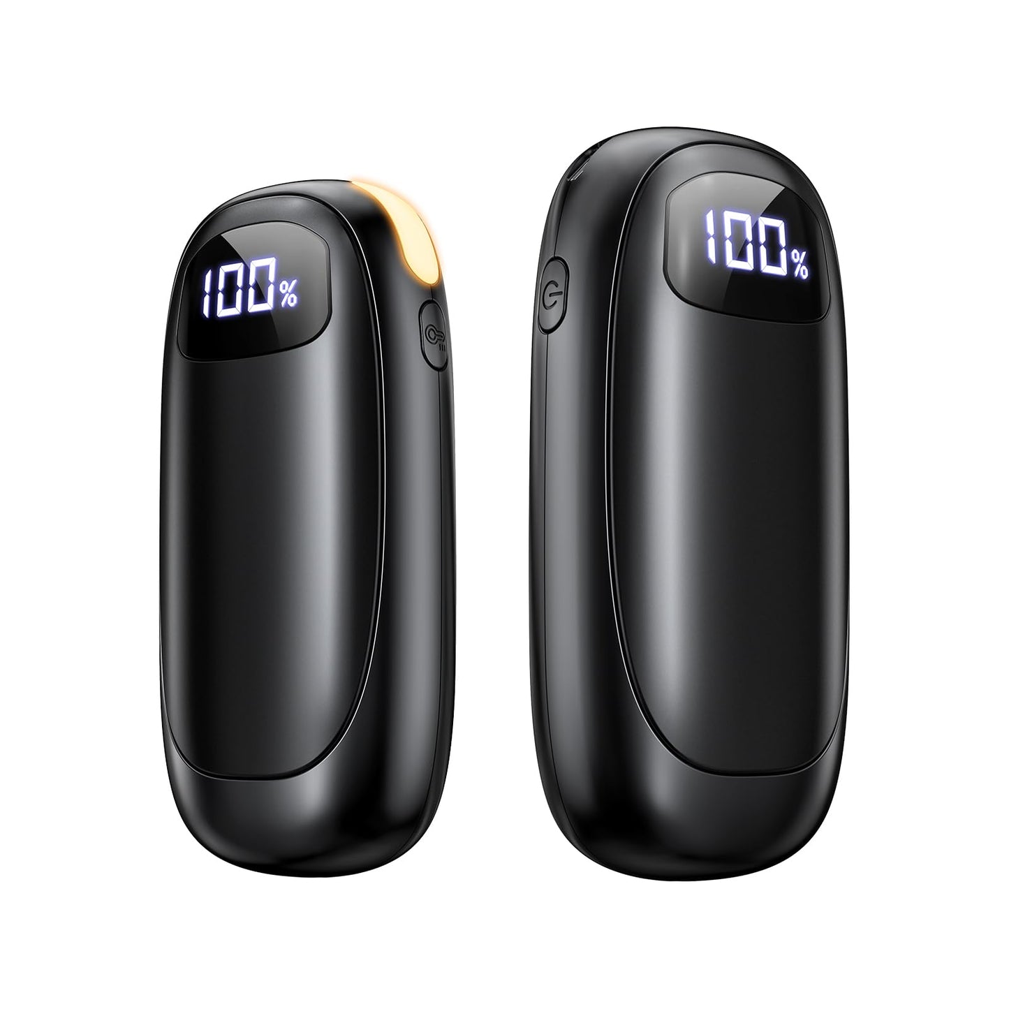 Hand Warmers Rechargeable 2 Pack - Electric Dual-Sided Heating Hand Warmers Max 131℉, 20Hrs Battery Operated Pocket Heater for Raynauds, Golf, Camping, Hunting Essentials, Gifts for Men Women