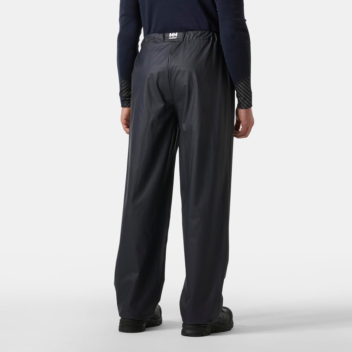 Helly-Hansen Workwear Voss Men's Waterproof Rain Pants - Elastic Waist, Adjustable Hem - Reflective Safety Waterproof Pant