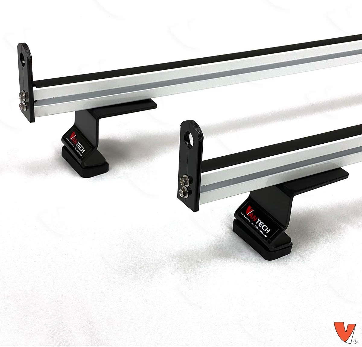 2 Bar Rack System for The Transit Connect 2014-On Black