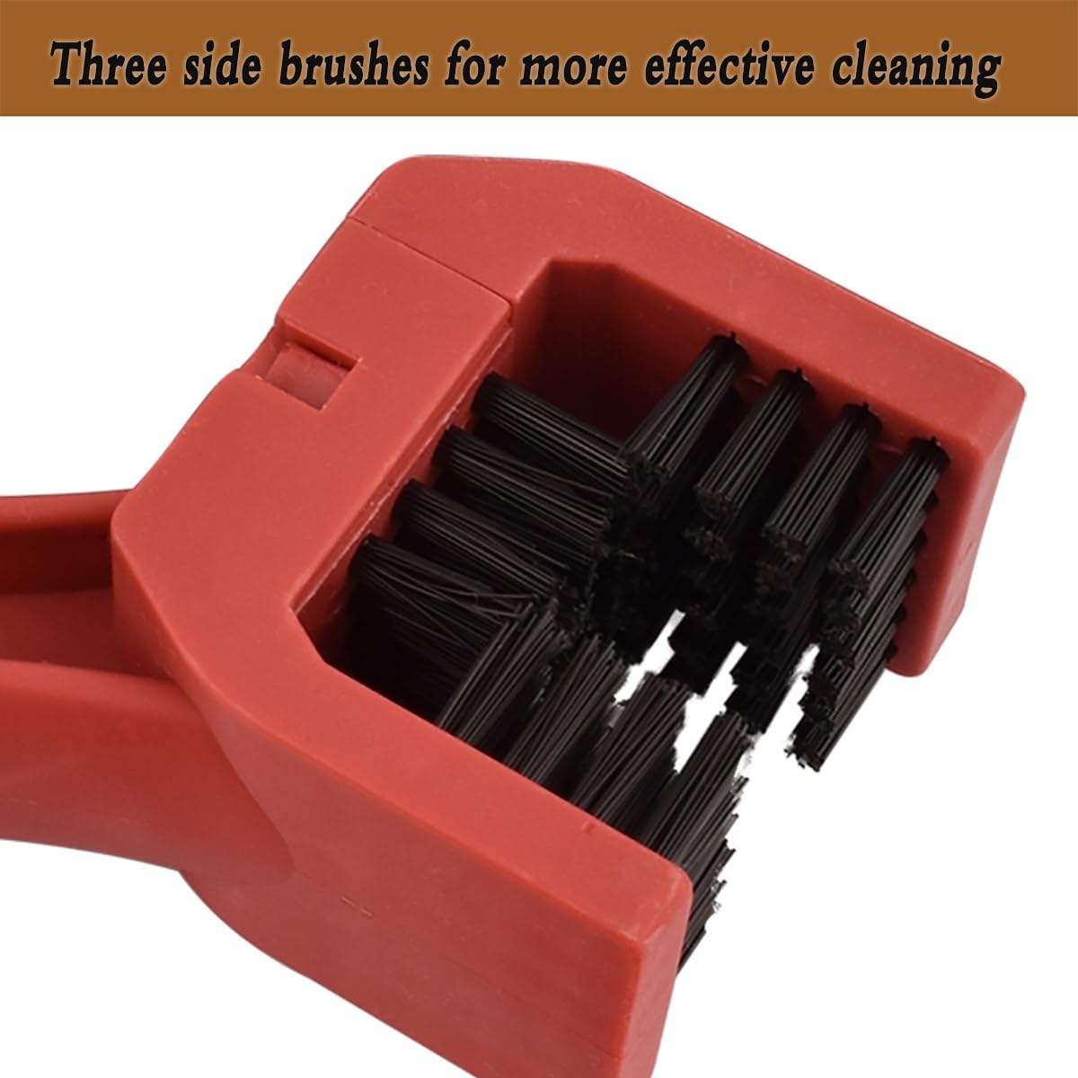 HEXJOZEI Bike Chain Cleaning Tools Motorcycle Chain Washer Cleaning Brush Bicycle Chain Brush