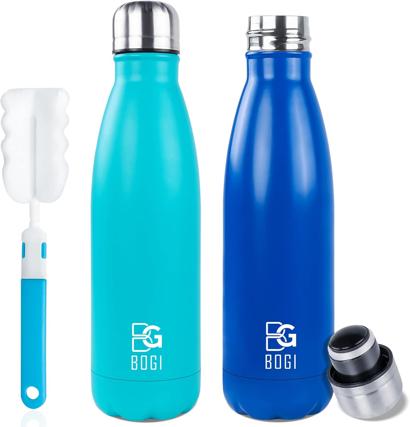 17oz Insulated Stainless Steel Water Bottle | Leak-Proof | Hot Pink for Outdoor Sports