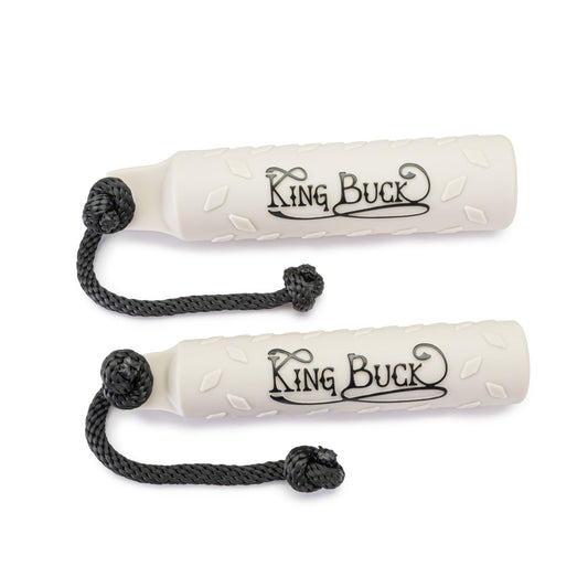 King Buck Floating Training Dummies 2-Pack, White Rubber, S/L