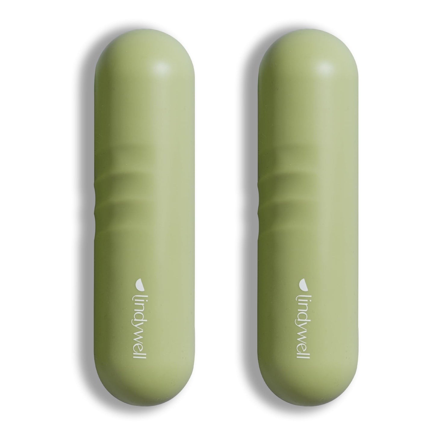 Lindywell 2 lb hand weights for women set of 2 - soft grip walking hand weights sets for women or men 2.2lbs each for fine-toning, Pilates, physical therapy, travel