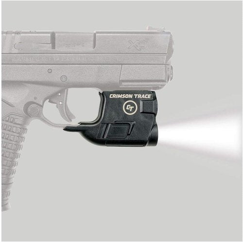 Crimson Trace Lightguard Tactical Weapon Light - Ambidextrous, 2 Modes, Heavy Duty for CCW & Competition