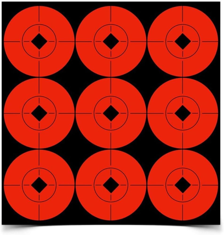 Birchwood Casey 33902 Target Spot 2in 10 Sheet Pack 90-2 In