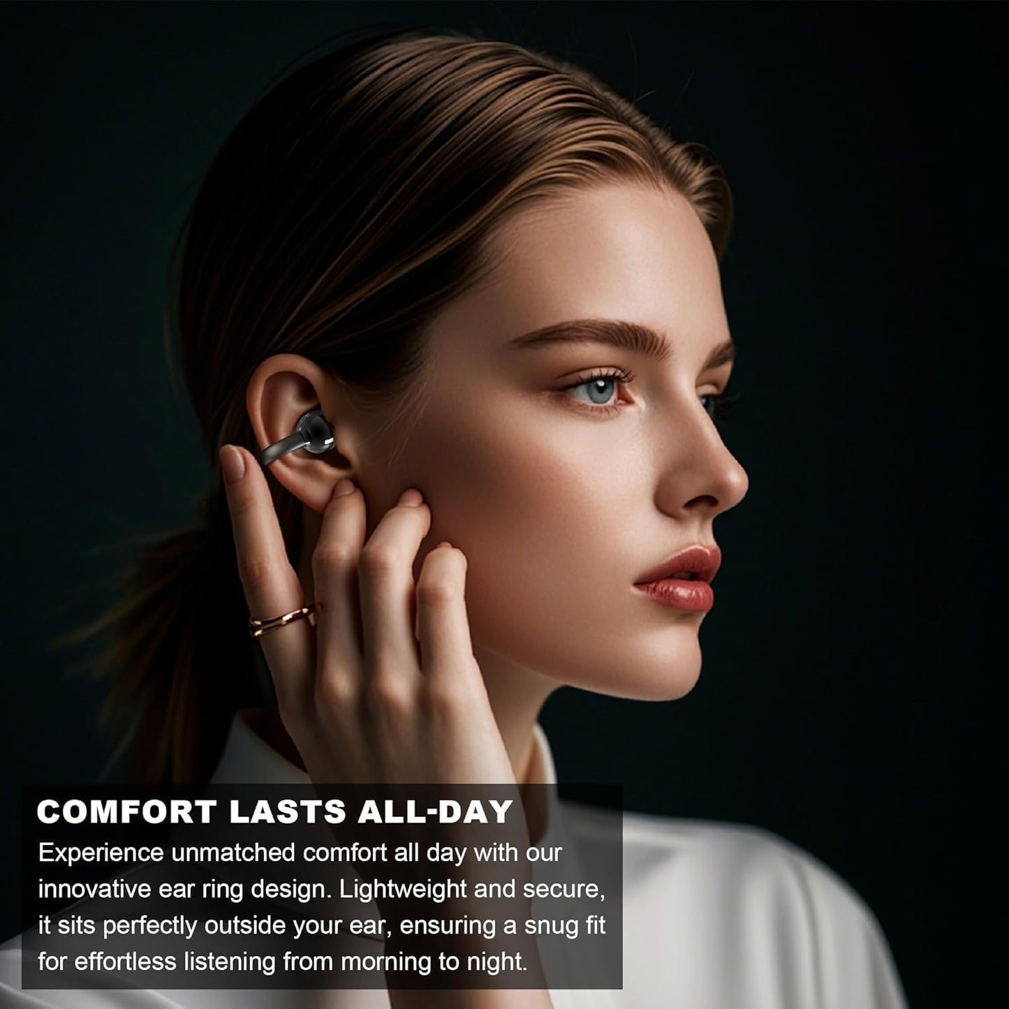 Ai Translation Earbuds Real Time, Translator Earbuds 144 Languages & Accents, 3-in-1 Translating Earbud Open Ear Clip-On Design, Audífonos Traductores for Travel Learning Business fit iOS & Android