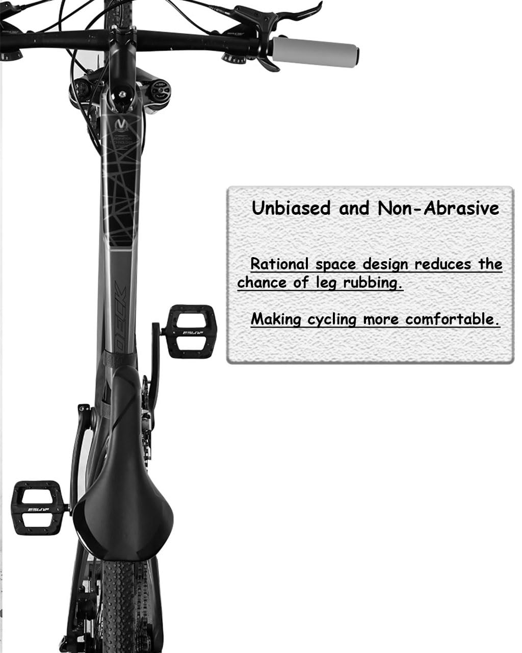 GoldTiger Ultra-Lightweight Triangle Bike Frame Bag,Spacious, Easy-Access Saddle Pouch for Cycling Essentials - Secure & Durable (Triangle Pouch)