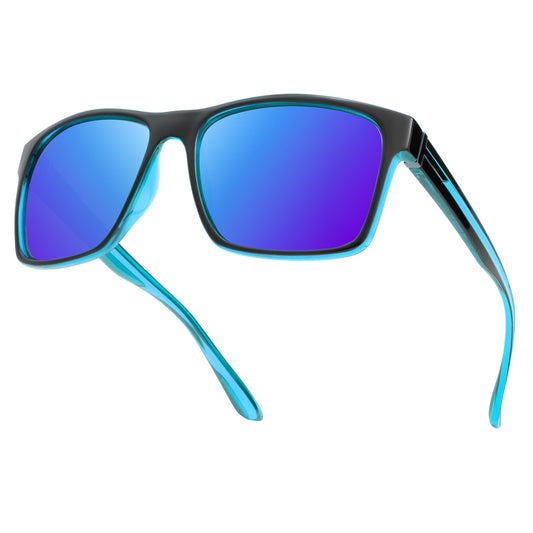 KAPVOE Polarized Sunglasses Men Women UV400 Protection Sport Glasses Driving Fishing Cycling Beach Golf Running - K2404