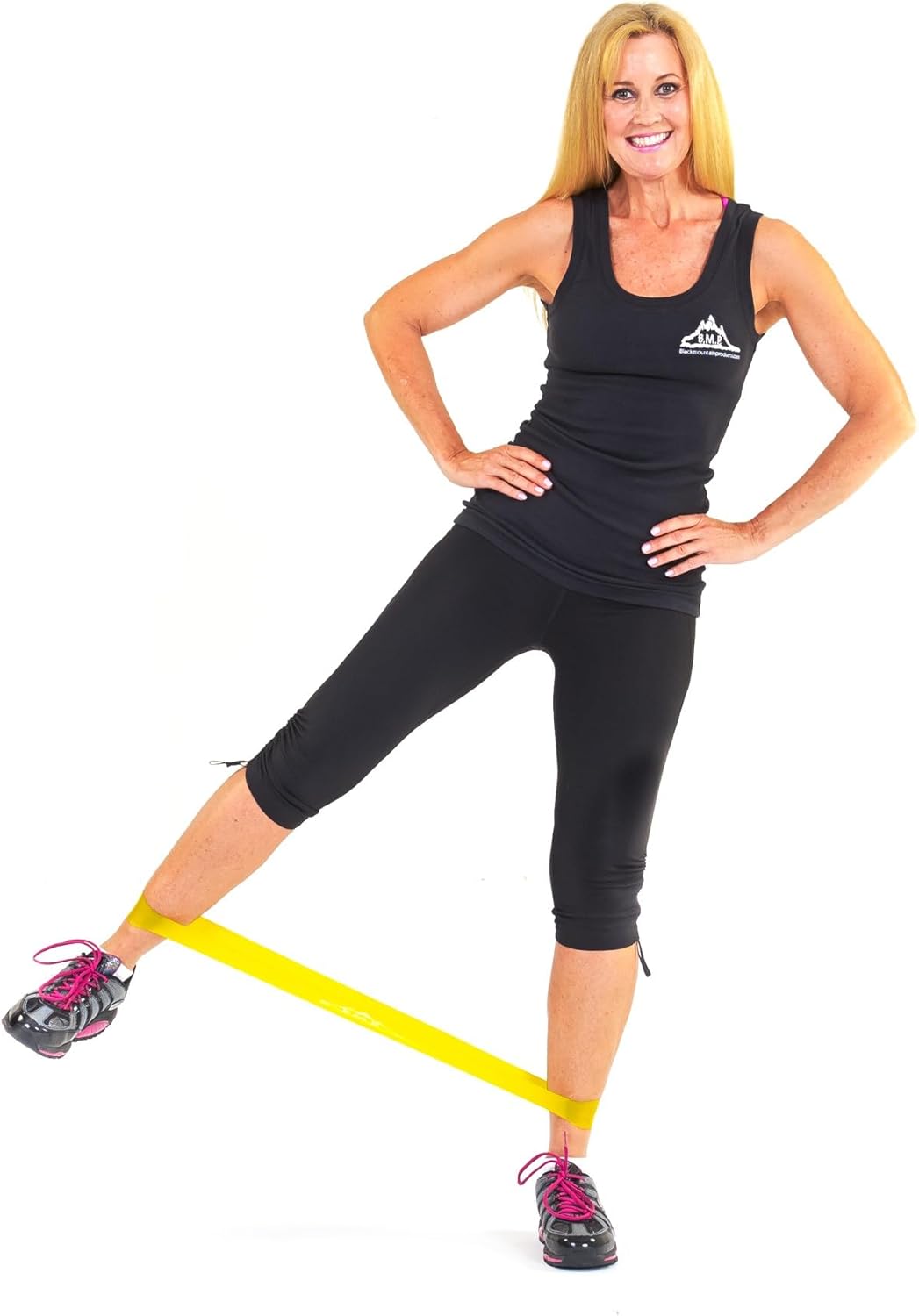 Black Mountain Products Resistance Loop Bands Set of Three with Starter Guide and Carrying Bag