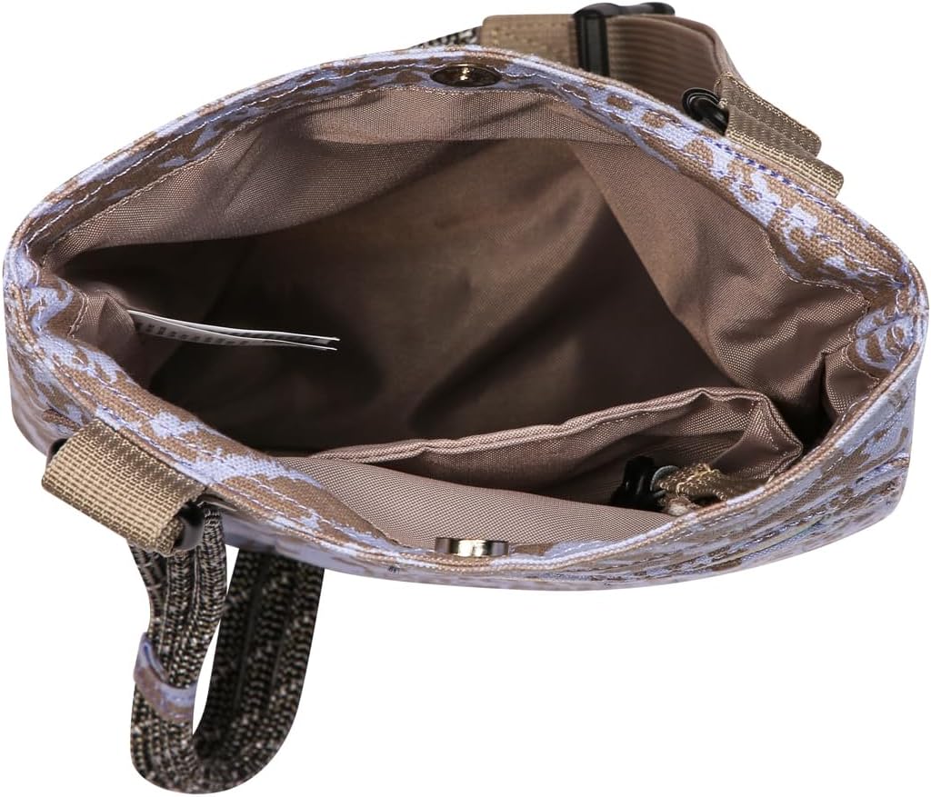 KAVU Keepalong Semi Padded Sling Canvas Rope Crossbody Bag