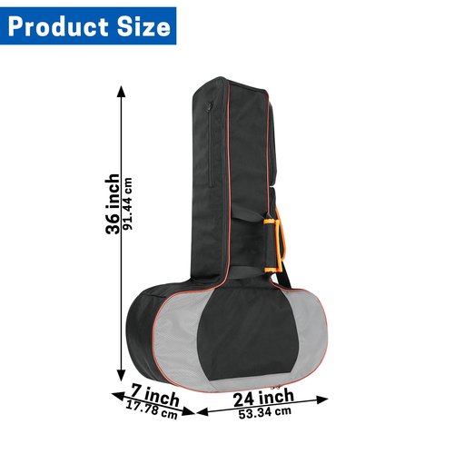 VISEMAN Soft Crossbow Case, Crossbow Carry Bag with Padded Backpack Strap, Crossbow Protective Bag Fits Crossbows Up to 21 x 36 Inches