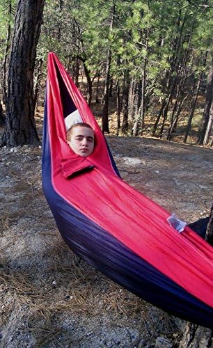 Hammock Bliss Single - Camping Hammock - Camping Essentials, Portable Hammock - The Longest Single Hammock On Earth for Outside, Hiking, and Travel