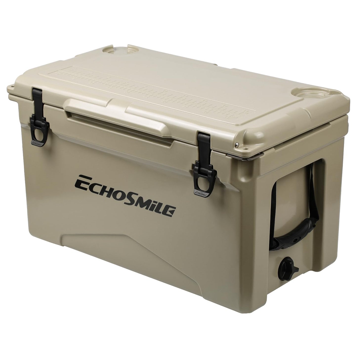 EchoSmile 25/30/35/40/60/75 Quart Rotomolded Cooler, Built to Stand up to The Rigors of The Journey