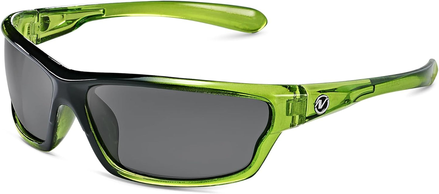 Nitrogen Polarized Wrap Around Sport Sunglasses for Men Women UV400 Driving Fishing Running Sun Glasses
