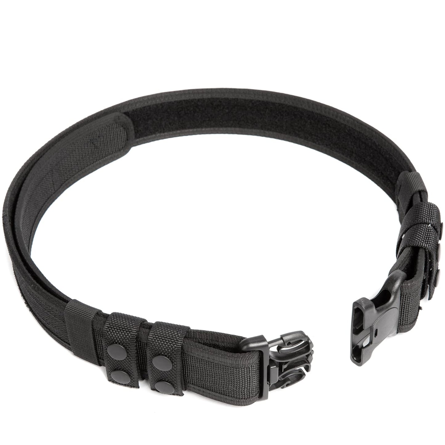 LUITON Tactical Belt for Men Duty Belt 2" Rigger Molle Belt Military Style Belt Police Combat Battle Belt Security Duty Belts with 4 Belt Keepers (40"-47") XL