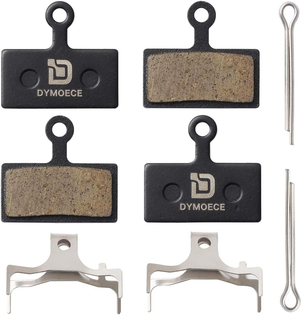 2 Pairs Bike Disc Brake Pads Compatible with Shimano Deore XT XTR SLX (Resin,Semi-Metallic,Sintered Metal) SCP-SLX