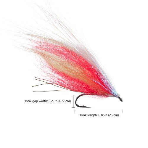 BASSDASH Fly Fishing Wet Flies Streamers Nuke Eggs for Trout Steelhead Salmon Fishing, Fly Lure Kit with Box