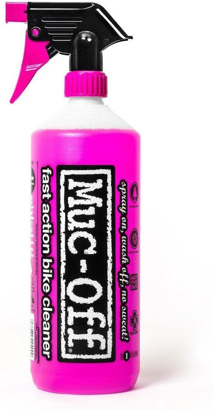 Muc-Off Nano Tech Bike Cleaner 1L | Biodegradable Formula, Safe on Carbon Fibre and All Surfaces | Breaks Down Dirt on a Molecular Level