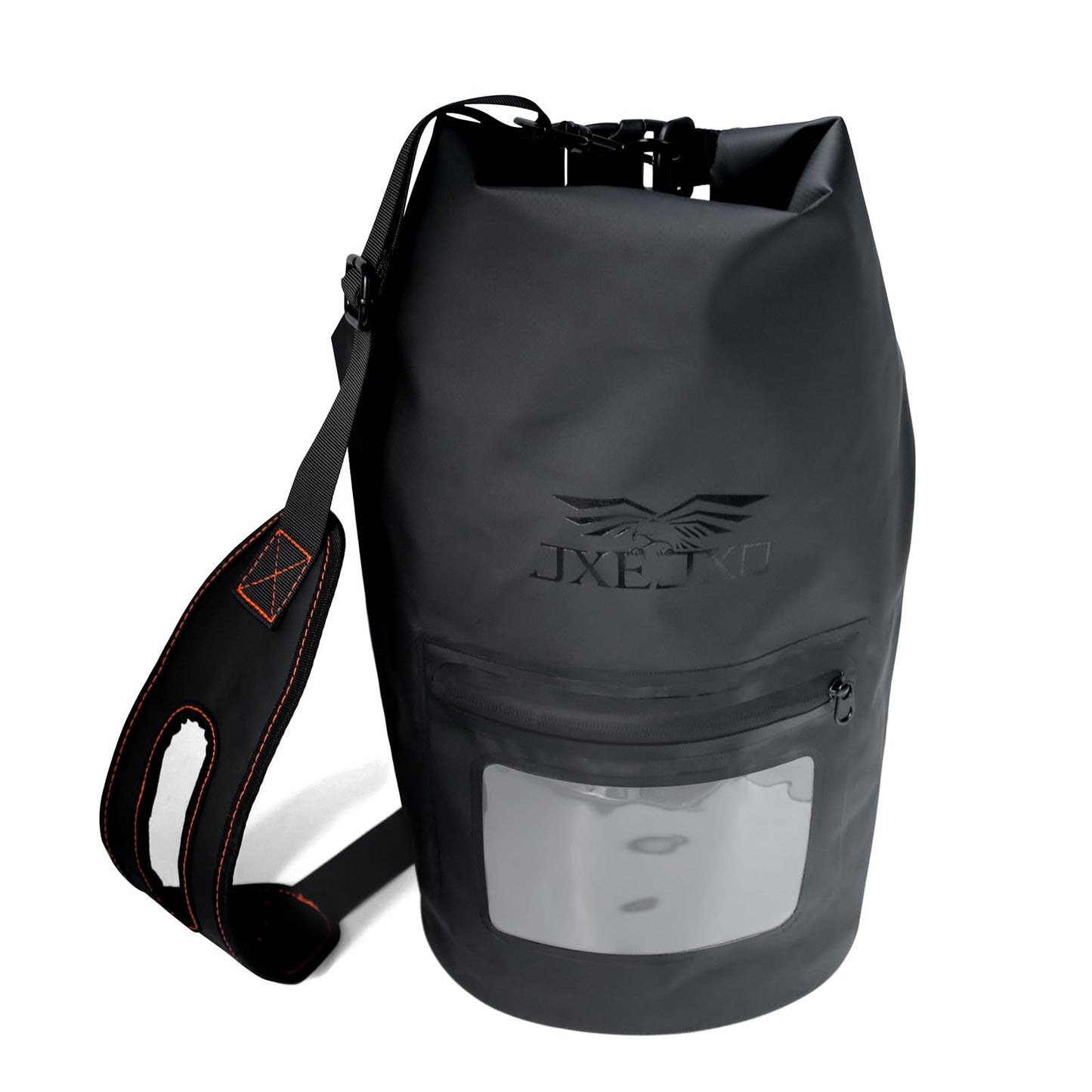 JXE JXO 15L Waterproof Faraday Dry Bag for Electronic Device Security | Military-Grade EMP & RFID Signal Blocking, Anti-Tracking & Hacking Protection, Data Privacy Shield for Mobile Devices (Matte)