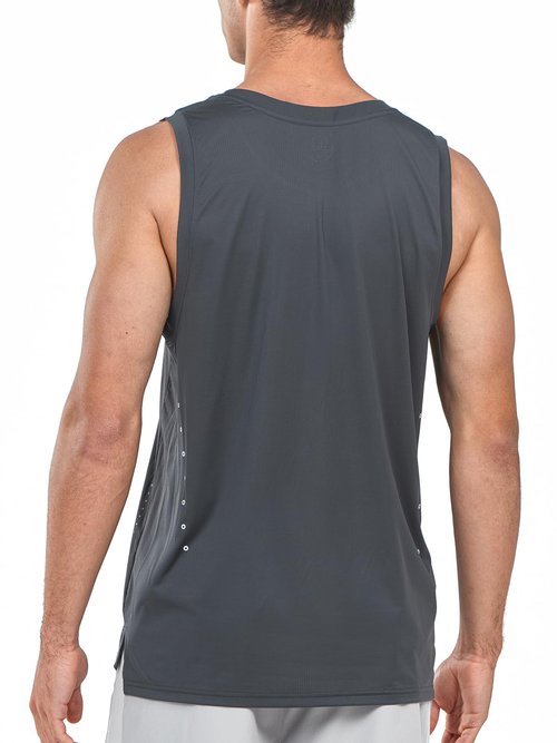 NORTHYARD Mens Athletic Tank Tops Quick Dry Running Shirts Muscle Sleeveless Sports Workout Training Teee Darkgrey XL