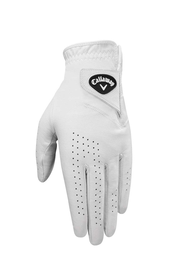 Callaway Golf Dawn Patrol Glove (Worn on Right Hand, White 2019, Medium/Large, Standard)