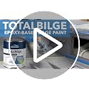 White Marine Epoxy Bilge Paint Quart - Waterproof Boat Coating, 32 Fl Oz
