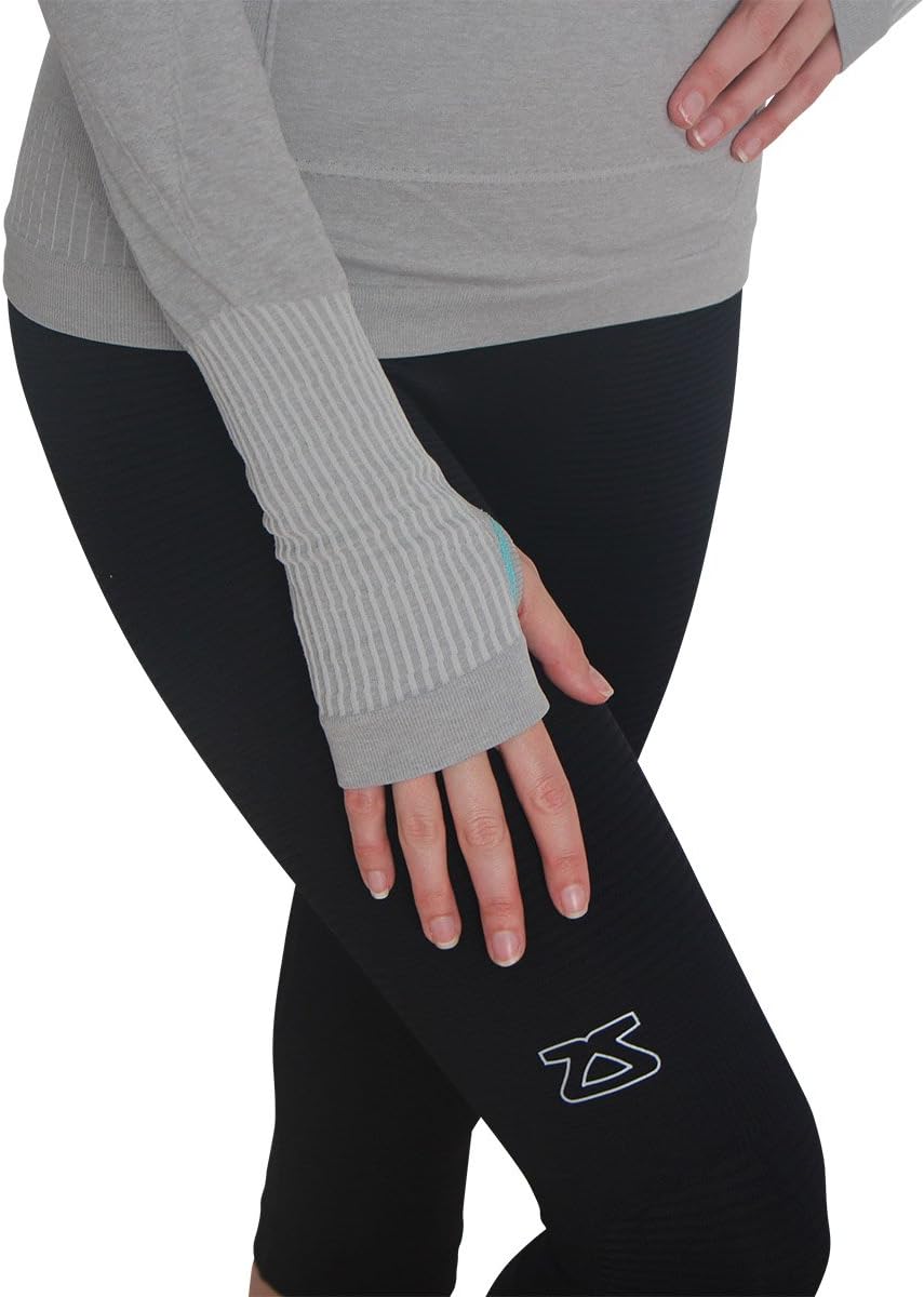 Zensah Women's Run Seamless Long Sleeve Running Shirt