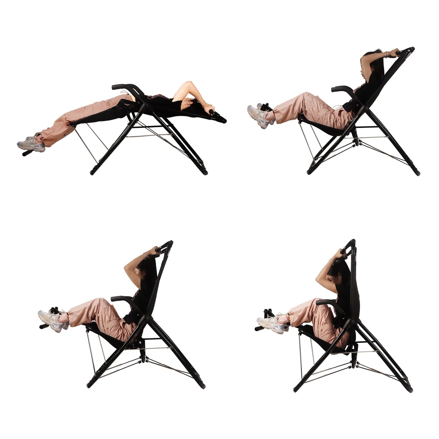 LIEVIM Abdominal Exerciser Chair for Home Gym, Ab Fitness Equipment with Full Body Building and Workout, for Sit Up, Inversion Training, Muscle Strengthening and Back Relief