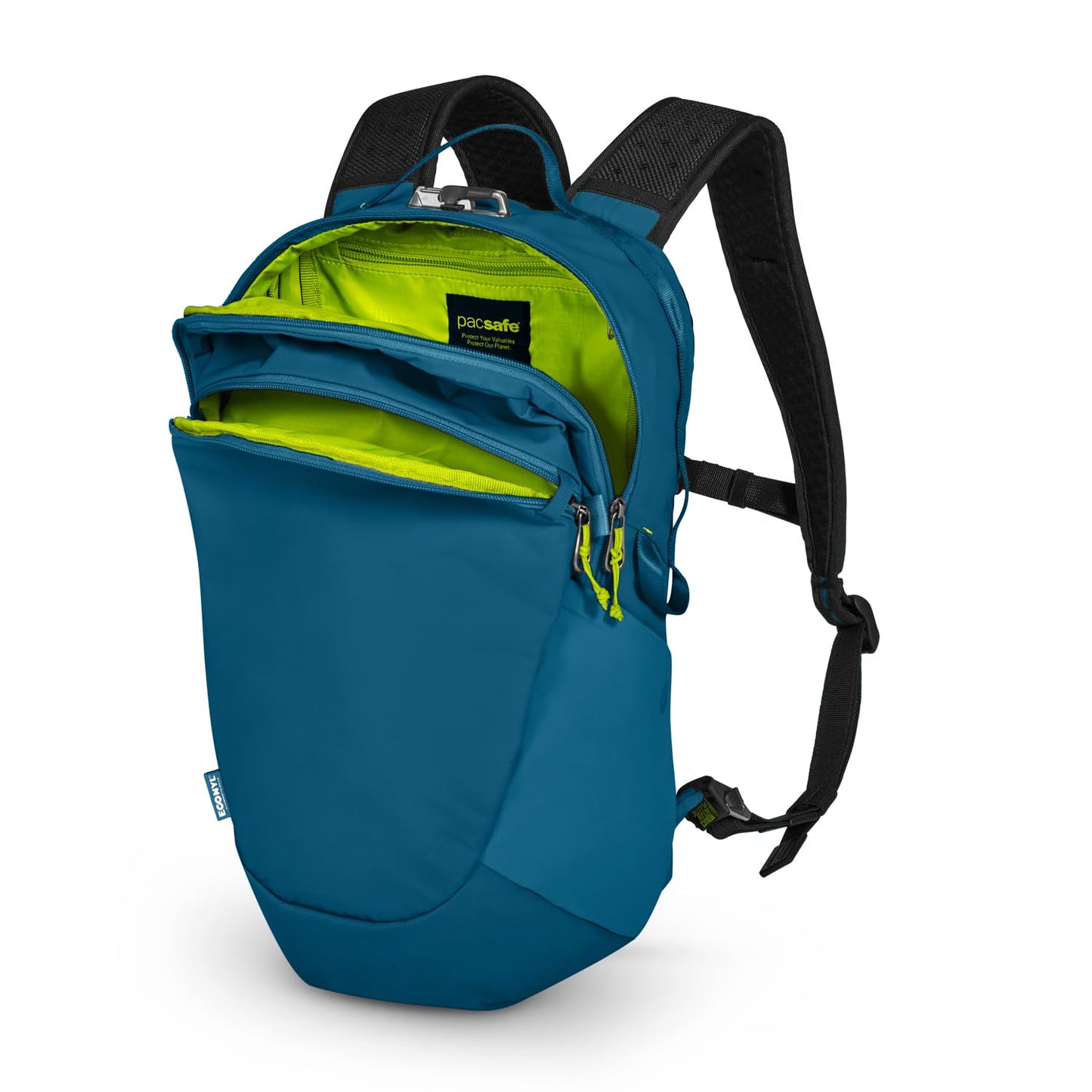 Pacsafe ECO 18L Anti Theft Backpack, Tidal Teal