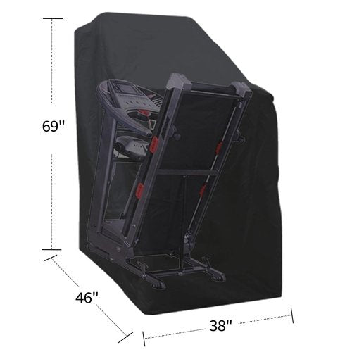 Large Treadmill cover waterproof outdoor,Folding Treadmill Covers,Running machine cover outdoor,Cover for treadmill, Exercise Workout Equipment Protective Dustproof