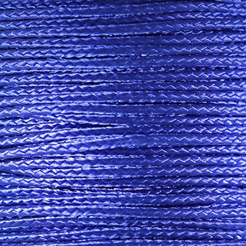 JIG PRO SHOP Black 1.18mm x 125' Micro Cord Paracord - Made in The USA
