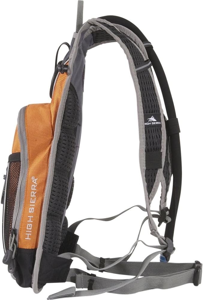 High Sierra Soaker Hydration Pack, Black, Graphite, 2L / 17.25 x 9 x 2-Inch