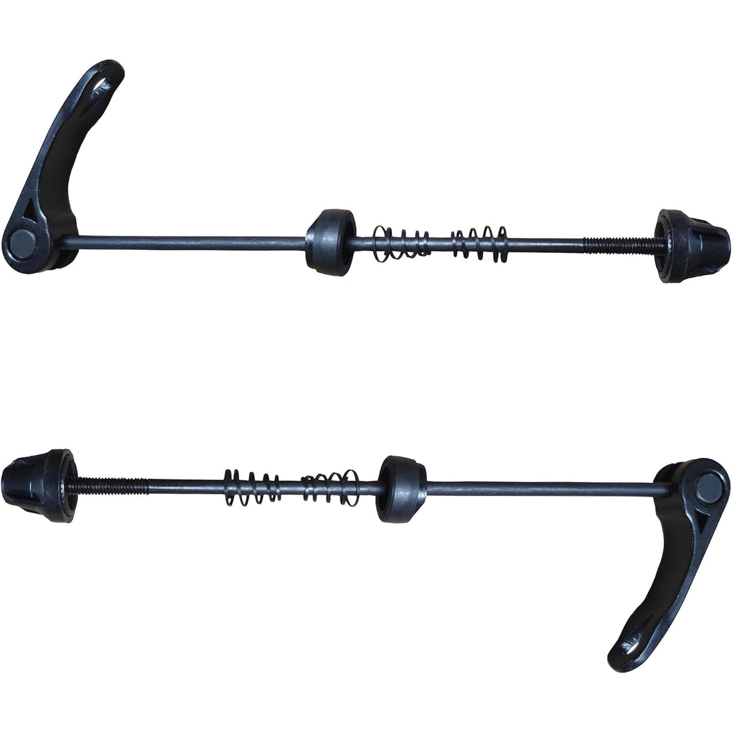 1Pair Blue-Black Bike Wheel Hub Front and Rear Skewers Clip Quick Release Bolt Lever Axle Set Mountain Bicycle Accessories for Mountain Bike Hubs Wheels and Accessories