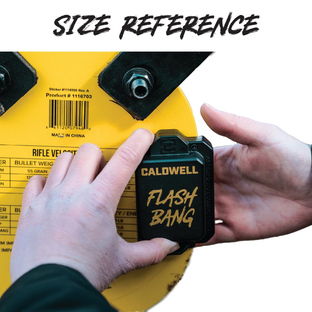 Caldwell Flash Bang, Target Hit Indicator with Impact Light System and Easy Attachment for Shooting, Shooting Sports, Target Practice
