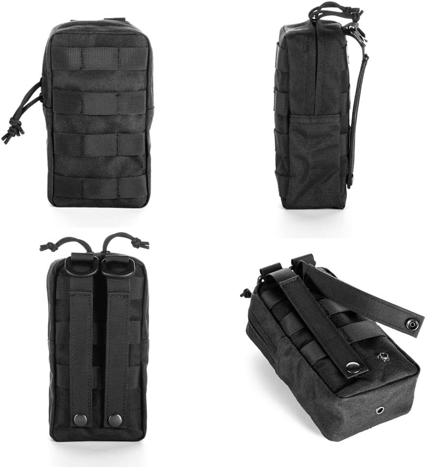 Upgraded Tactical Water Bottle Holder | Molle Pouch for Travel & Hydration