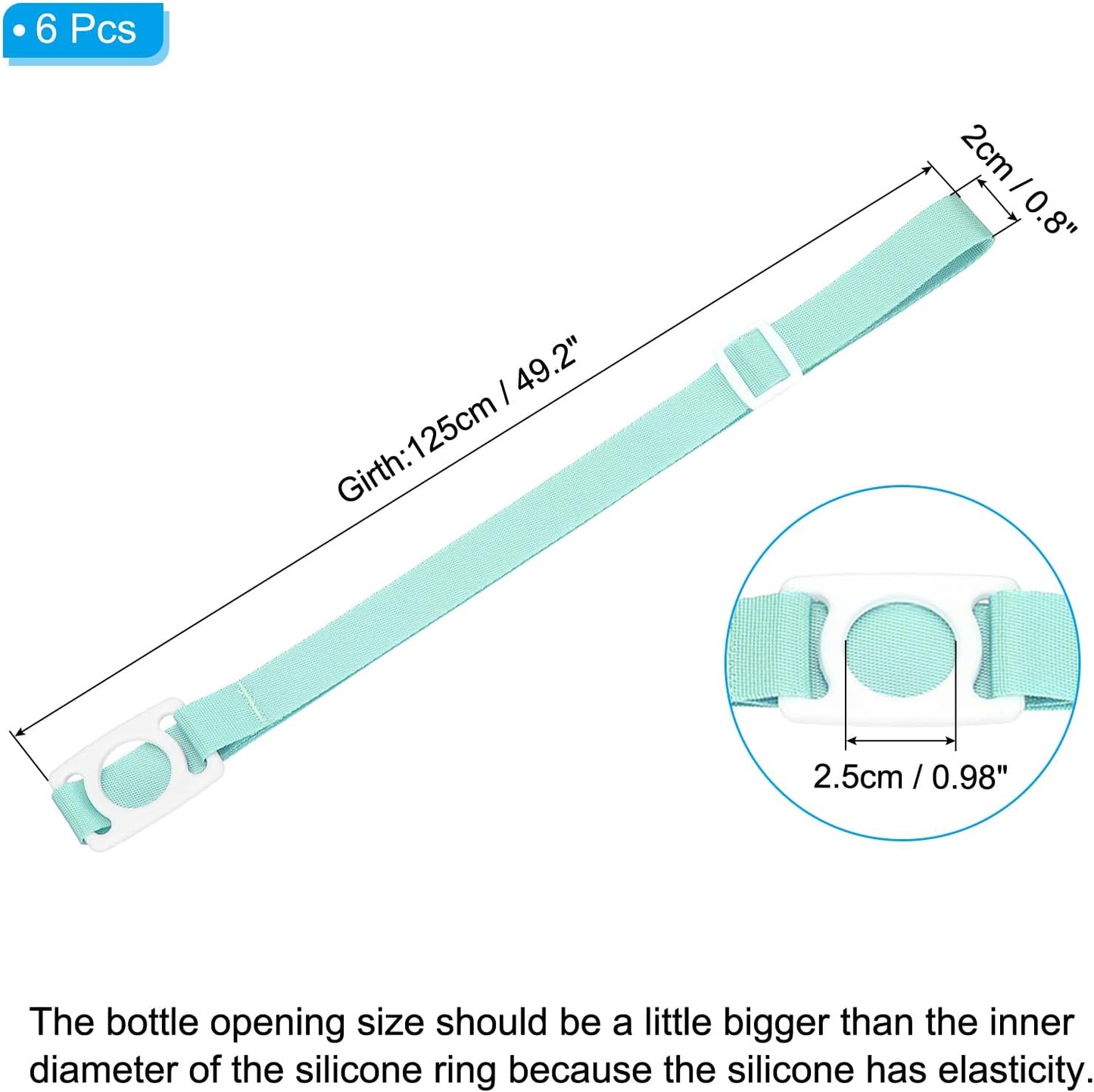 PATIKIL Water Bottle Lanyard | Shoulder Strap Holder for Hiking & Outdoors