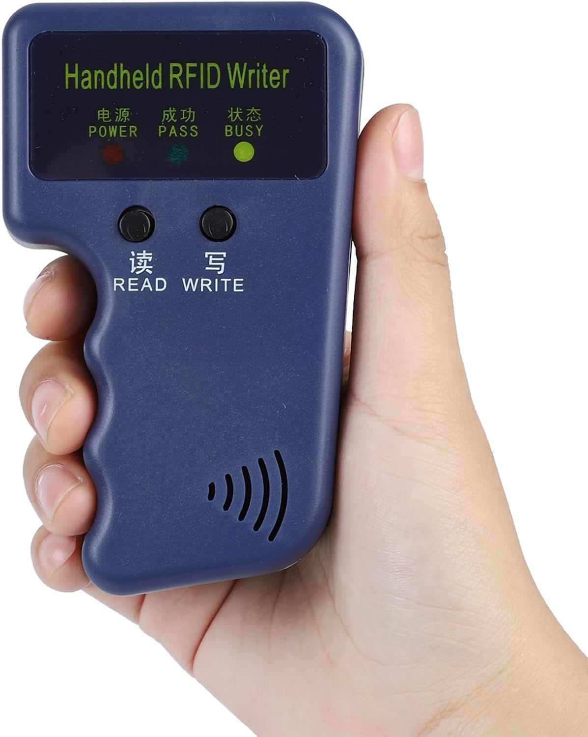 Card Writer Duplicator for 125KHz ID Cards Portable Handheld Device Supports T5577 EM4305 TK4100 Chips No PC Required for Fast Cloning