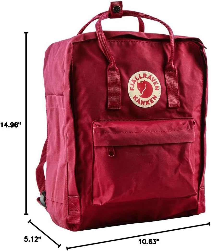 Kånken Backpack by Fjällräven - Plum Color, One Size, Iconic Design